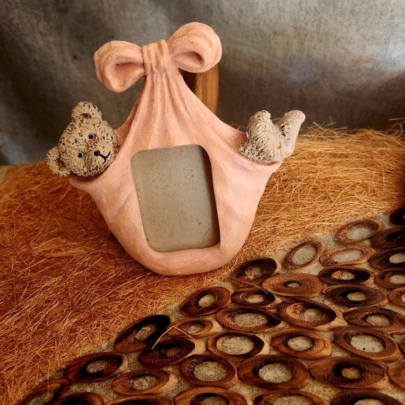 Cutie pie stork ready baby bear for newborns or kids - pink - Picture 3 of 3